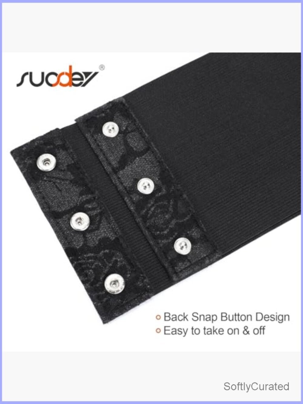 Vintage Lace-Up Elastic Waist Corset Belt for Women - Picture 5 of 7